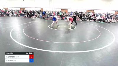 86 kg Rnd Of 64 - Remy Brancato, Lehigh Valley Wrestling Club vs Logan Noble, Colorado Mesa Wrestling Club