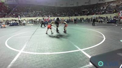 52 lbs Round Of 16 - Rhett Mccartney, Scissortail Wrestling Club vs Kord Earnhart, Roland Youth League Wrestling