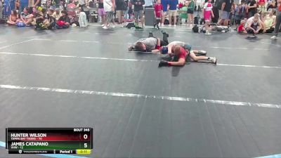 64 lbs Semifinal - Hunter Wilson, Tampa Bay Tigers vs James Catapano, VHW