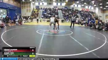 220 lbs Semifinals (8 Team) - Grant Gunder, Lake Gibson vs Bobby Ives, Merritt Island