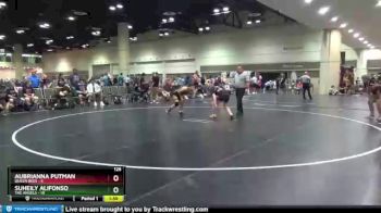 126 lbs Round 7 (10 Team) - Aubrianna Putman, Queen Bees vs Suheily Alifonso, The Angels