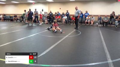 80 lbs Rr Rnd 2 - Brayden Smith, K4 Third Monkey vs Levi VanAllman, K4 4M