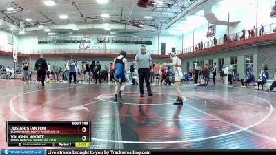 90 lbs 7th Place Match - Vaughn Wyatt, Perry Meridian Wrestling Club vs Josiah Stanton, Bloomington South Wrestling Cl