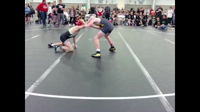 115 lbs Round 3 (10 Team) - Nolan Milton, Machine Shed vs Colton Jones, River City Wrestling