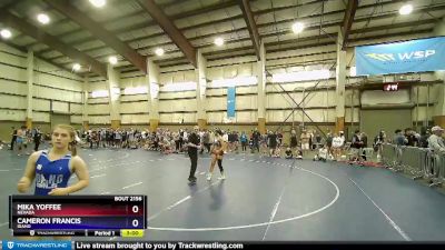 120 lbs Quarterfinal - Mika Yoffee, Nevada vs Cameron Francis, Idaho