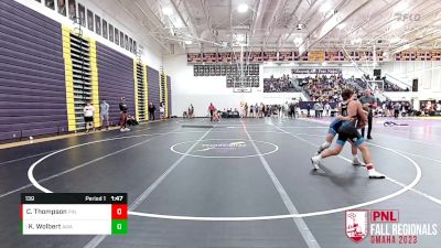 139 lbs Round 3 - Kellen Wolbert, Askren Wrestling Academy vs Cody Thompson, PINnacle Wrestling