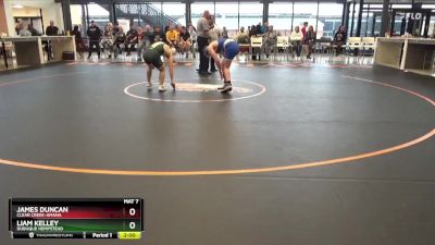 JV-16 lbs Round 4 - Liam Kelley, Dubuque Hempstead vs James Duncan, Clear Creek-Amana