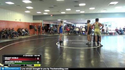 145-146 lbs Round 1 - Brayden Segura, Cheyenne East vs Grant Noble, Poudre