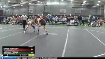 152 lbs Round 3 (8 Team) - James Herwaldt, Wyoming Gold vs Jerimiah Friman, South Dakota Rage