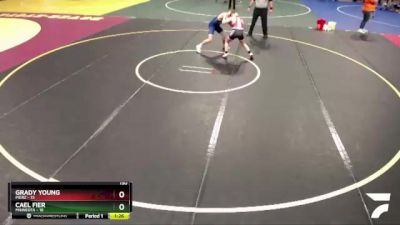 150 lbs Semis (4 Team) - Grady Young, Pierz vs Cael Fier, Minneota