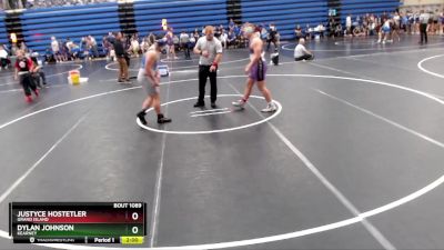 215 lbs Round 1 - Justyce Hostetler, Grand Island vs Dylan Johnson, Kearney