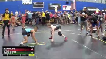 85 lbs Round 4 (6 Team) - Liam Collins, POWA vs Matez Sheard, Team Gotcha