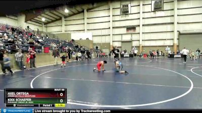 100 lbs Round 2 - Axel Ortega, American Falls Wrestling vs Kixx Schaefer, Pleasant Grove Jr. High