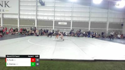 110 lbs Round 2 (4 Team) - Derek Giatras, Davis vs Rush Funk, Mt. Crest