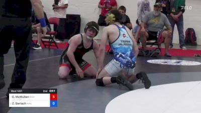 71 kg Quarters - Owen McMullen, Bishop McCort High School Wrestling vs Zane Gerlach, Avalanche Wrestling Association