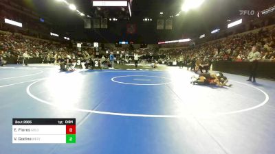 130 lbs Consi Of 16 #2 - Elyse Flores, Golden Valley vs Valerie Godina, Westminster