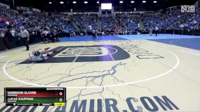 5A - 113 lbs Quarterfinal - Lucas Kaufman, Newton vs Harrison Glover, Goddard