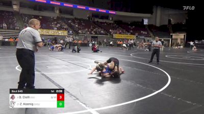 125 lbs Consi Of 8 #2 - Dominic Ciolli, Ohio State WC vs Zack Koenig, Grand Valley State WC