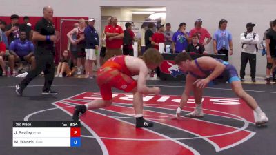 74 kg 3rd Place - Joseph Sealey, Pennsylvania vs Matthew Bianchi, Askren Wrestling Academy