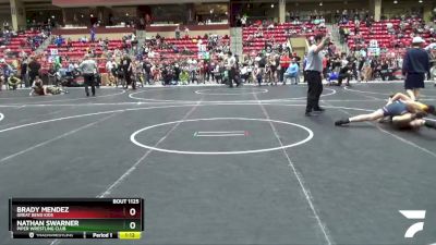 175 lbs Cons. Round 2 - Nathan Swarner, Piper Wrestling Club vs Brady Mendez, Great Bend Kids