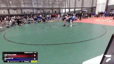 144 lbs Cons. Round 6 - Joe Sullivan, WA vs Dillon Le, OR