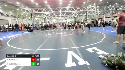 177 lbs Quarterfinal - Max Nevlin, Mauraders vs Alimkhan Guseinov, Vougar's Honors Wrestling