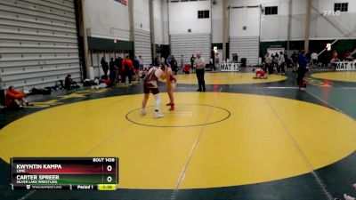 215 lbs Cons. Round 3 - Kwyntin Kampa, LDNE vs Carter Spreer, Silver Lake Wrestling