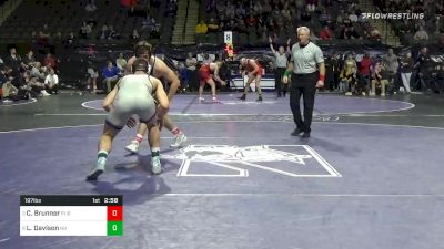 197 lbs Quarterfinal - Christian Brunner, Purdue vs Lucas Davison, Northwestern