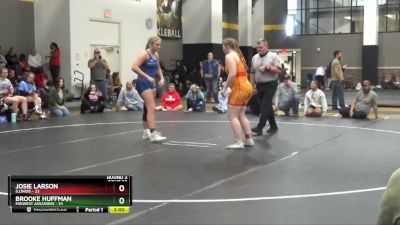 190 lbs Round 3 (16 Team) - Brooke Huffman, Midwest Assassins vs Josie Larson, Illinois