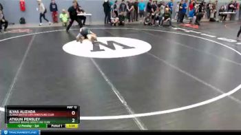 145 lbs Round 3 - Atigun Pensley, BARANOF BRUINS WRESTLING CLUB vs Ilyas Alizada, ALASKA BATTLE CATS WRESTLING CLUB