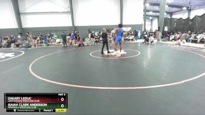 175 lbs Cons. Round 2 - Isaiah Clark Anderson, Peninsula Wrestling Club vs Zakary LeDuc, Lake Stevens Wrestling Club