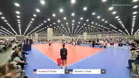 Tsunami S171E Rex vs Elevation 17 Peak - 2022 JVA World Challenge presented by Nike - Expo Only