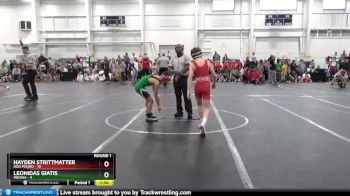 92 lbs Round 1 (8 Team) - Hayden Strittmatter, Dog Pound vs Leonidas Giatis, Medina