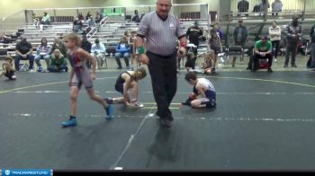 60 lbs Semis & 1st Wrestleback (8 Team) - Teegan Hall, ARES White vs Jacob Morrow, Contenders WA Green