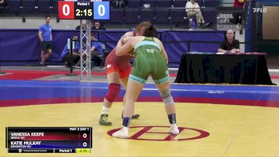 68 kg Round 3 - Vanessa Keefe, Brock WC vs Katie Mulkay, Edmonton WC