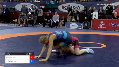 62 kg 3rd Place - Macey Kilty, Sunkist Kids Wrestling Club vs Julia Salata, New York Athletic Club