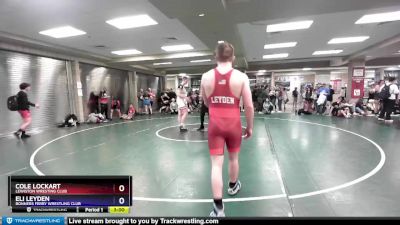 170 lbs Round 3 - Cole Lockart, Lewiston Wresting Club vs Eli Leyden, Bonners Ferry Wrestling Club