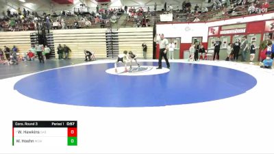 70 lbs Cons. Round 3 - Wyatt Hawkins, Avon vs Wyatt Hoehn, Maurer Coughlin Wrestling Club