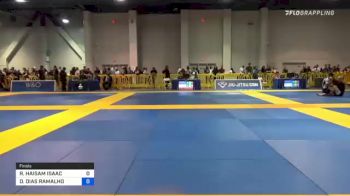 RIDA HAISAM ISAAC vs DIEGO DIAS RAMALHO 2021 American National IBJJF Jiu-Jitsu Championship