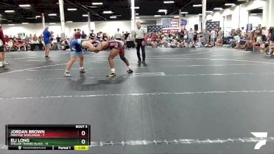 145 lbs Round 2 (6 Team) - Eli Long, Steller Trained Black vs Jordan Brown, Prestige Worldwide