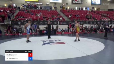 55 kg 5th Place - Slater Hicks, Central Coast Regional Training Center vs Nicholas Sorrow, Simmons Academy Of Wrestling