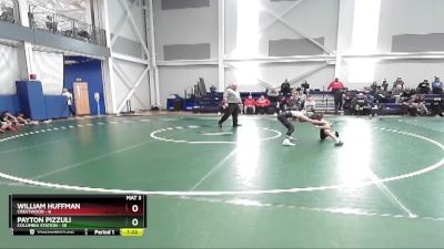 65 lbs Round 4 (6 Team) - Payton Pizzuli, Columbia Station vs William Huffman, Crestwood