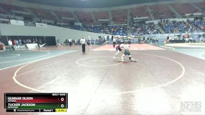 4A-138 lbs Cons. Round 2 - Tucker Jackson, Estacada vs Gunnar Olson, Astoria