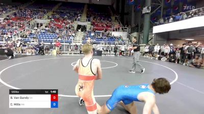 120 lbs Rnd Of 128 - Blaze Van Gundy, Ohio vs Chase Mills, Minnesota