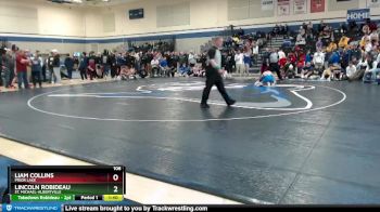 106 lbs Semifinal - Liam Collins, Prior Lake vs Lincoln Robideau, St. Michael-Albertville