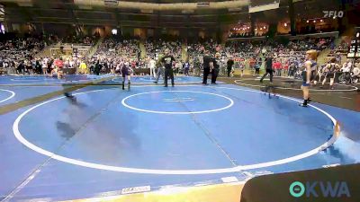 64 lbs Round Of 32 - Raytin Priddy, Noble Takedown Club vs Brody Schechter, Perry Wrestling Academy