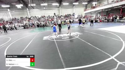 70 lbs Quarterfinal - Akivallen Kee, SheepCamp WC vs Rylan Nelson, Bloomfield YW