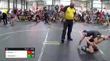 64 lbs Round 1 (6 Team) - Cael Danielson, Untouchables Black vs Ewan Brown, Missouri Gold