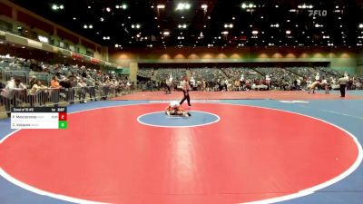 125 lbs Consi Of 16 #2 - Paul Mascarenas, UNATT-Grand View vs Cristian Vasquez, Menlo