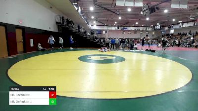 150 lbs Consi Of 4 - Benjamin Garcia, Don Bosco Prep vs Richard DeRick, Westfield